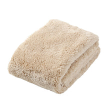 Muat gambar ke penampil Galeri, Angel Step Beige face towel that makes you want to rub your cheeks Approx. 30 x 80 cm