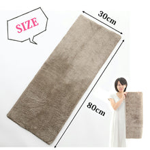 Muat gambar ke penampil Galeri, Angel Step Light brown face towel that makes you want to rub your cheeks, approx. 30 x 80 cm