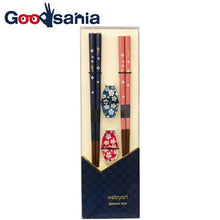 Load image into Gallery viewer, Painted chopsticks Couple painted chopsticks Rabbit story