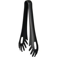 Cargar imagen en el visor de la galería, Spaghetti Tongs Nylon Black GF-07B