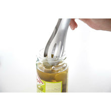 Cargar imagen en el visor de la galería, EAtoCO Hasam Tongs Made in Japan Silver AS0011