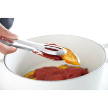 Cargar imagen en el visor de la galería, EAtoCO Hasam Tongs Made in Japan Silver AS0011