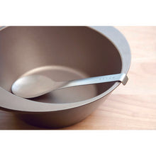 Load image into Gallery viewer, EAtoCO Suqu Serving Spoon Stainless Steel Made in Japan Silver Width 6.5 x Length 23cm AS0024