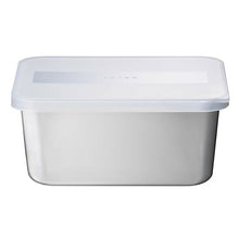Load image into Gallery viewer, EAtoCO Yoki Food Container Container Made in Japan White Approx. 650ml AS0033