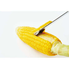 Load image into Gallery viewer, EAtoCO Polo Corn Peeler Silver (Peeler Corn Peeler Corn Cutter Corn Corn Corn Cutter Grain Seed Cooking Time Saving)