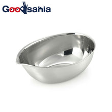 Load image into Gallery viewer, and Stainless Steel Drop-Shaped Bowl Silver Approx. 5.7 x 9 x 3cm AN0204 (Mini Bowl Small Small Stainless Steel Domestic Tsubame-Sanjo Cooking Seasoning Kitchen Compact)