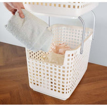 Load image into Gallery viewer, Yoshikawa Kuni Kogyo Laundry Basket Undressing Basket Laundry Basket Scandinavian Style Laundry Support Basket Brown