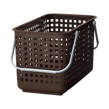 Cargar imagen en el visor de la galería, Yoshikawa Kuni Kogyo Laundry Basket Undressing Basket Laundry Basket Scandinavian Style Stacking Laundry Basket M Brown