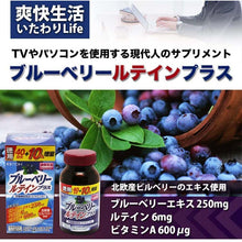 Cargar imagen en el visor de la galería, Ito Kanpo Blueberry Lutein Plus 44-day supply 300mg x 132 tablets, Dietary Supplement Eye Care for Computers Smartphone Frequent Users