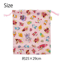 Muat gambar ke penampil Galeri, Ito Sangyo Drawstring Bag Anpanman Pastel Pink Pattern Changing Drawstring Approx. 29 x 25 cm Made in Japan ANC-1001 (Drawstring Bag Changing Bag Drawstring Bag Gym Clothes Bag Inner Shoes Diaper Pouch Accessory Bag Character Cute Child)