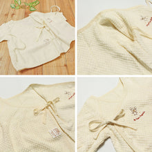 画像をギャラリービューアに読み込む, IMABARI Towel Short Inner Shirt Baby Clothes KuSu Cute Organic Sweet Bear Design 50