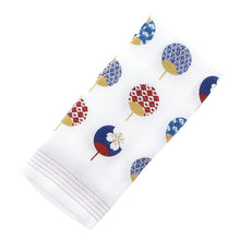 将图片加载到图库查看器,Imabari Towel Face Towel Cloth Royal Komon Fan Beauty Pink 33 x 100 cm