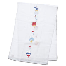 Load image into Gallery viewer, Imabari Towel Face Towel Hagoromo Gauze Breeze Blue 33 x 95 cm