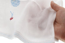 Load image into Gallery viewer, Imabari Towel Handkerchief Hagoromo Gauze Wet Hand SkyBreeze Blue 33 x 38 cm
