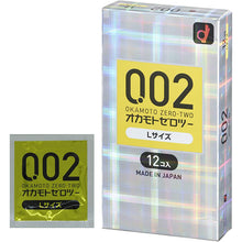 Load image into Gallery viewer, Zero Zero Two Condoms 0.02mm EX Large Size 12 pcs