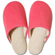 Load image into Gallery viewer, OKA ?yAnti-bacterial Deodorization?z Ag+ Feel At Ease Slipper SOFTY 2 M Size (Approx. 23?~25cm max.) Red
