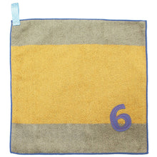 画像をギャラリービューアに読み込む, IMABARI Towel mama&me NUMBER-COLOR Kids Hand Towel (Length 28 x Width 29cm) Yellow (NO.6)