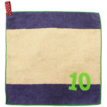 画像をギャラリービューアに読み込む, ?yIMABARI Towel?z mama&me NUMBER-COLOR Kids Hand Towel (Length 28?~ Width 29cm) Beige (NO.10)