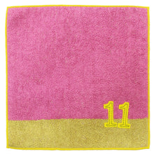 Load image into Gallery viewer, ?yIMABARI Towel?z mama&me NUMBER-COLOR Kids Handkerchief (Length 20?~ Width 20cm) Lavender (NO.11)
