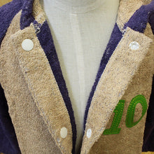 Load image into Gallery viewer, ?yIMABARI Towel?z mama&me NUMBER-COLOR Kids Bathrobe M (Size: Length Approx. 60?~ Width 42cm) Beige (NO.10)