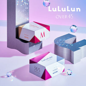 Lululun Beauty Face Sheet Mask Over45 Camellia Pink 7 Pieces Combat Dullness for Moist Radiant Skin