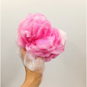 OHE & Co. Soft Bubble Bath Ball Pink