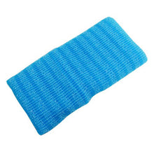 将图片加载到图库查看器,OHE & Co. Light Snowfall Nylon Towel Extra Hard Blue