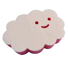 画像をギャラリービューアに読み込む, AISEN Bathroom Stick-on Cleaning Sponge Pink