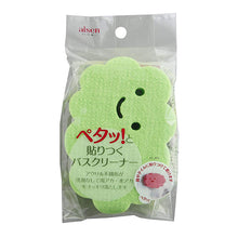画像をギャラリービューアに読み込む, AISEN Bathroom Stick-on Cleaning Sponge Green