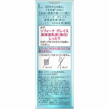 将图片加载到图库查看器,Kao Sofina Grace Highly Moisturizing Emulsion (Whitening) Moist Refill 60g