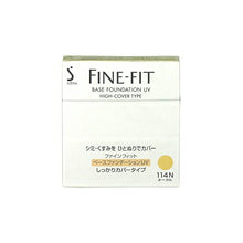 画像をギャラリービューアに読み込む, Kao Sofina Fine Fit Foundation Firm Cover 114 Ocher SPF33 PA++