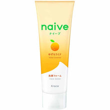 Load image into Gallery viewer, Naive Cleansing Foam Yuzu Ceramide Blend 130g
