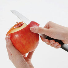 Load image into Gallery viewer, KAI Sekimagoroku Kitchen Knife Compact Knife with Sheath Black Approx. 24×3.8×1.3cm