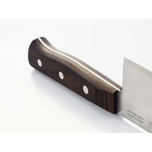 画像をギャラリービューアに読み込む, KAI Sekimagoroku Momoyama Kitchen Knife Santoku Made In Japan Silver 165mm