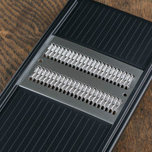 将图片加载到图库查看器,KAI Sekimagoroku Julienne Machine Extra Fine Regular Made In Japan Black Approx. 10×29.5×3cm