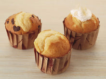 Muat gambar ke penampil Galeri, KAI HOUSE SELECT Baking Tools Paper Muffin Cupcake Cups Mould White 5 Pcs Included