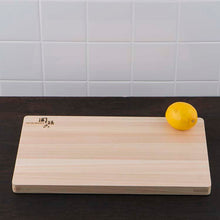 Load image into Gallery viewer, KAI Sekimagoroku Cutting Board Hinoki Cypress Wood Natural Approx. 39�~24cm