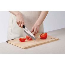 Cargar imagen en el visor de la galería, KAI Sekimagoroku Moegi Kitchen Knife Santoku 165mm