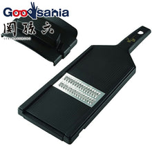 Load image into Gallery viewer, KAI Sekimagoroku Wide Julienne Machine with Guard Fine-style Made In Japan Black Approx. 37×14×5.5cm