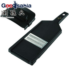 Load image into Gallery viewer, KAI Sekimagoroku Wide Julienne Machine with Guard Extra Fine-style Black Approx. 37×14×5.5cm