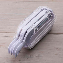 画像をギャラリービューアに読み込む, KAI SELECT100 Cooker Set White Compact Convenient Basic Cooking Tools Grater Slicer Julienne Shredder
