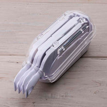 Load image into Gallery viewer, KAI SELECT100 Cooker Set White Compact Convenient Basic Cooking Tools Grater Slicer Julienne Shredder