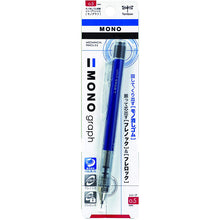 将图片加载到图库查看器,Tombow Pencil Mechanical Pencil mono Graph 0.5 Blue