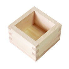 将图片加载到图库查看器,Japanese Cypress Wooden Box Square Food Drink One Type