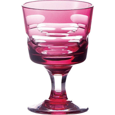 Toyo Sasaki Glass Wine Set Cold Sake Sake Cup Spring Haze Approx. ?O6.4?~H9.3?EM6.4cm LS29801SAU-C592