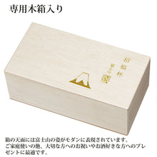 将图片加载到图库查看器,Toyo Sasaki Glass Cold Sake Glass  Set Good Luck Charm Blessings Cup Mount Fuji Cold Sake Cup Set Made in Japan Pink & Clear Approx. 65ml 2-pieces G636-T73