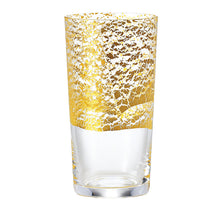 将图片加载到图库查看器,Toyo Sasaki Glass Tumbler Edo Glass Gold Glass Cold Sake Cup Ginjo Sky Gold Approx. 130ml 10893