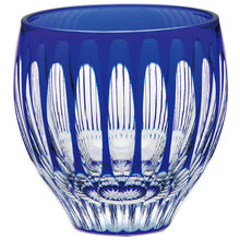 将图片加载到图库查看器,Toyo Sasaki Glass Japanese Sake Wine Glass  Cup Yachiyo Cut Glass Water Ball Blue  Approx. 140ml LS19762SULM-C744