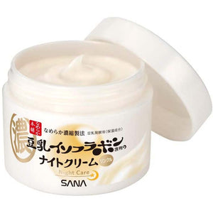 Nameraka Honpo Fermented Soy Night Care Anti-Wrinkle Night Cream 50g Pure Retinol Dry Skin Care