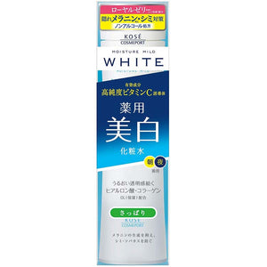 KOSE Cosmeport Moisture Mild White Lotion L (Refreshing) 180ml Japan Whitening Vitamin C Day & Night Beauty Skin Care